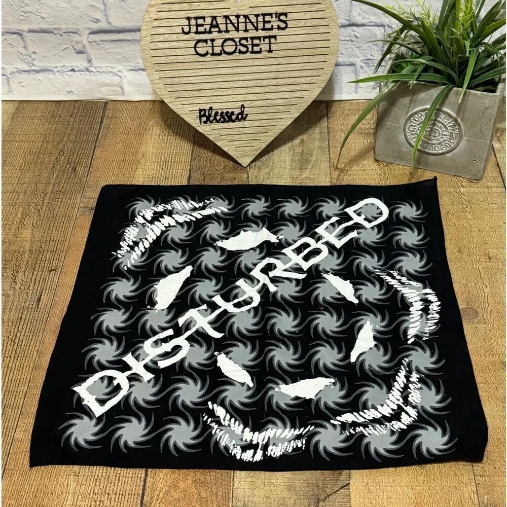 Disturbed Bandanna Scarf Headband Tapestry